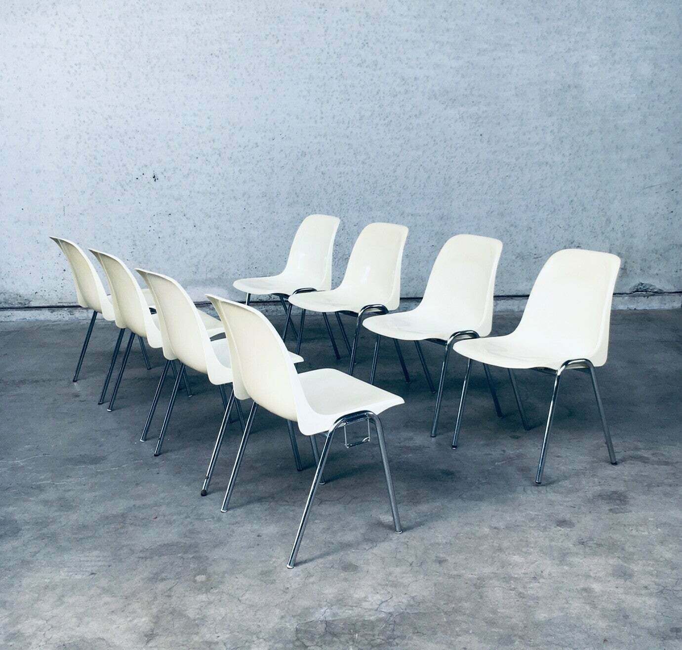 "Orly" Stapelstoelen Van Bruno Pollak Voor Sulo, Duitsland 1979