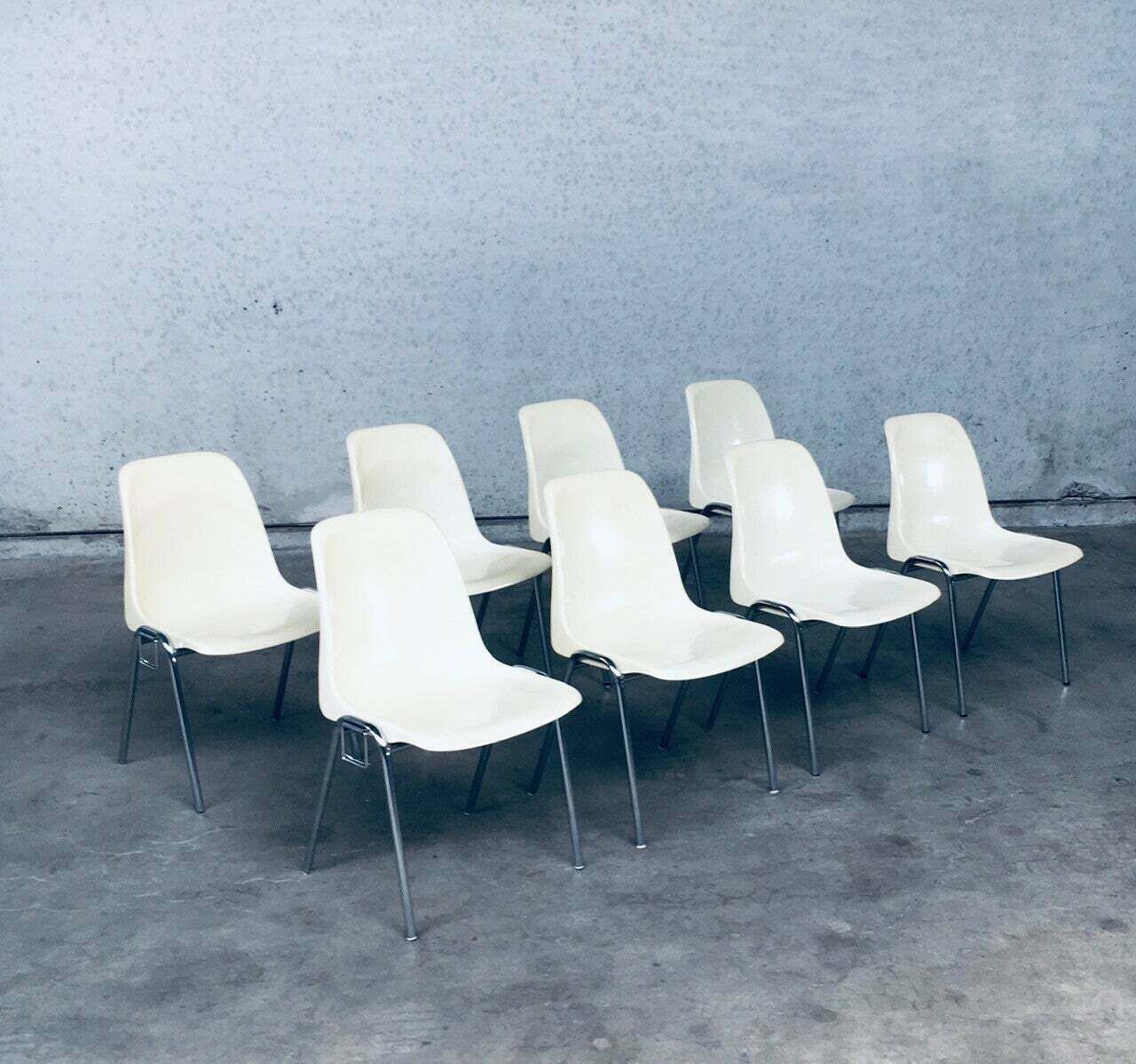 "Orly" Stapelstoelen Van Bruno Pollak Voor Sulo, Duitsland 1979 photo Meubels