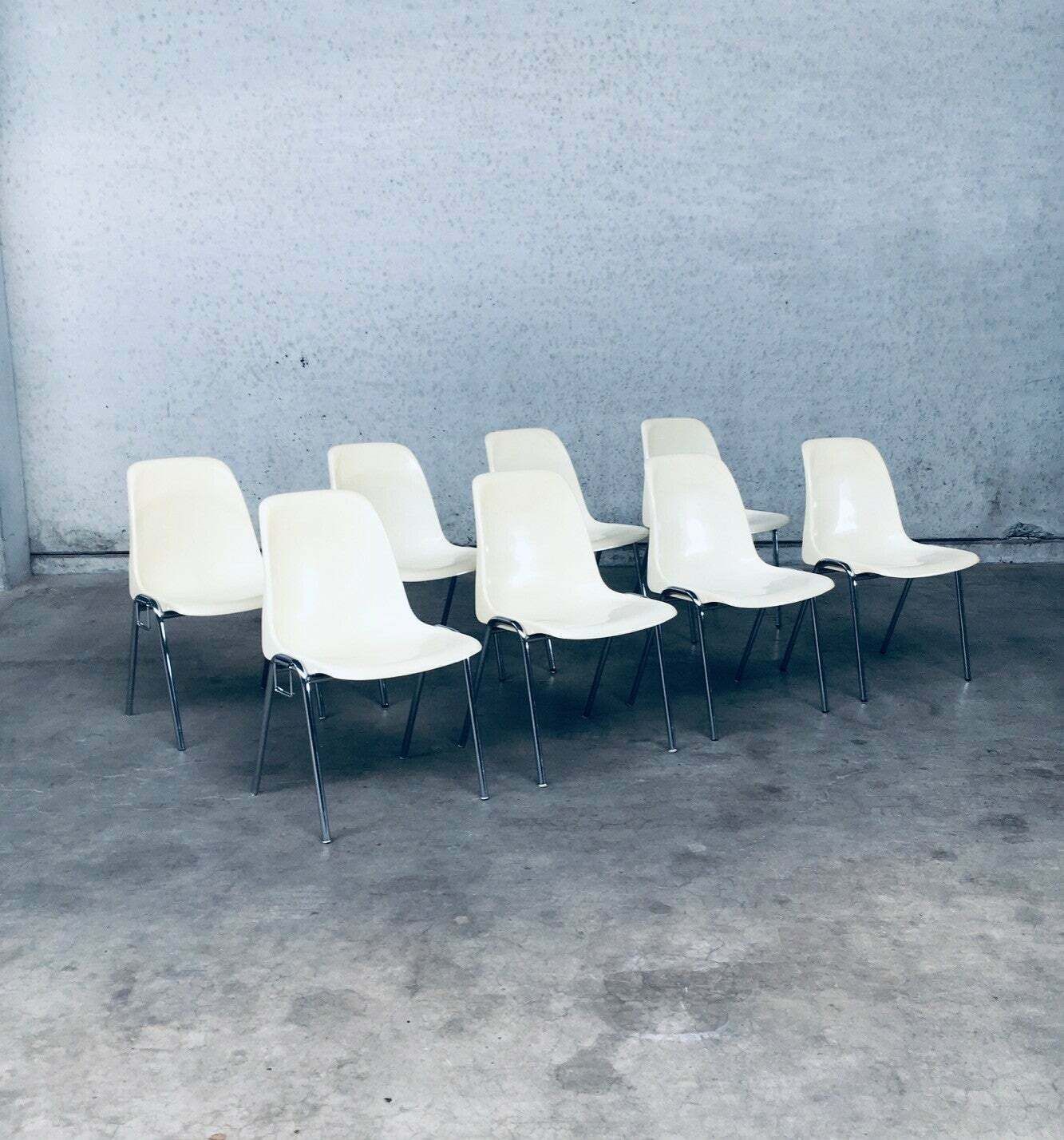 photo for sale "Orly" Stapelstoelen Van Bruno Pollak Voor Sulo, Duitsland 1979