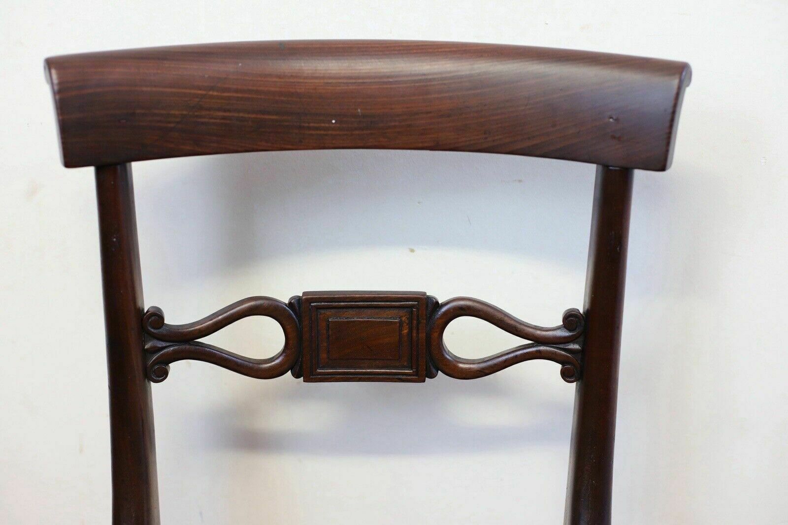 photo for sale Lovely Set Of Five Victorian Mahogany Bar Back Dining Chairs