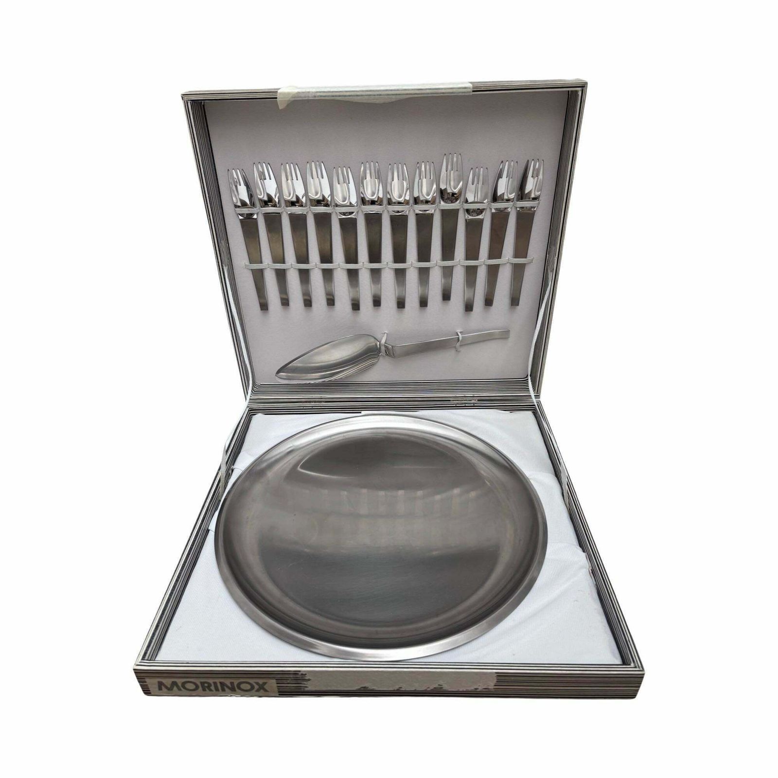 Dessert Set Modernist Flatware Fork Set Carl Auböck Design Morinox And Amboss 50s Postmodern Lunik 2060 Austrian Design Wedding Luxury Gift
