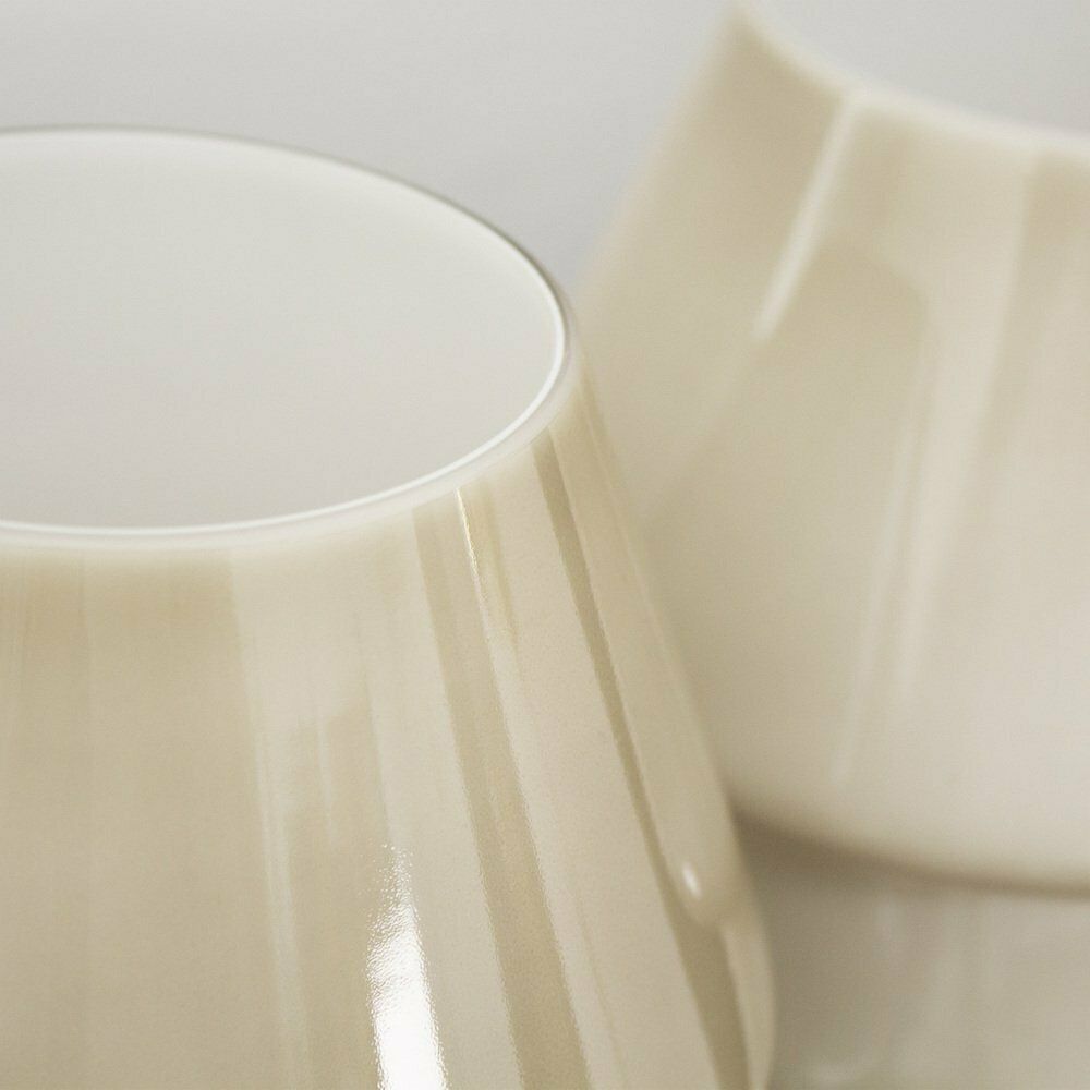 Lighting Italian Murano Glass Mushroom Lamps, 1990s, Set Of 2 photo