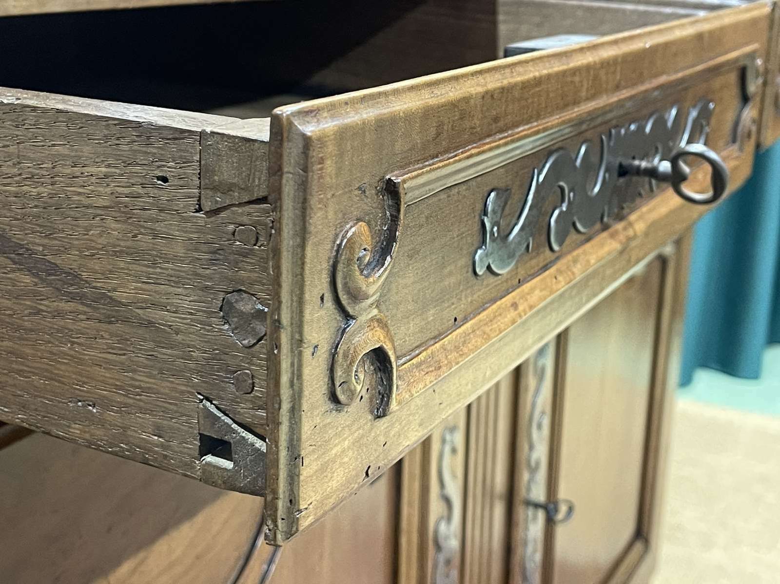 Louis XV Buffet In Cherry And Oak, Early 19th Century photo for sale