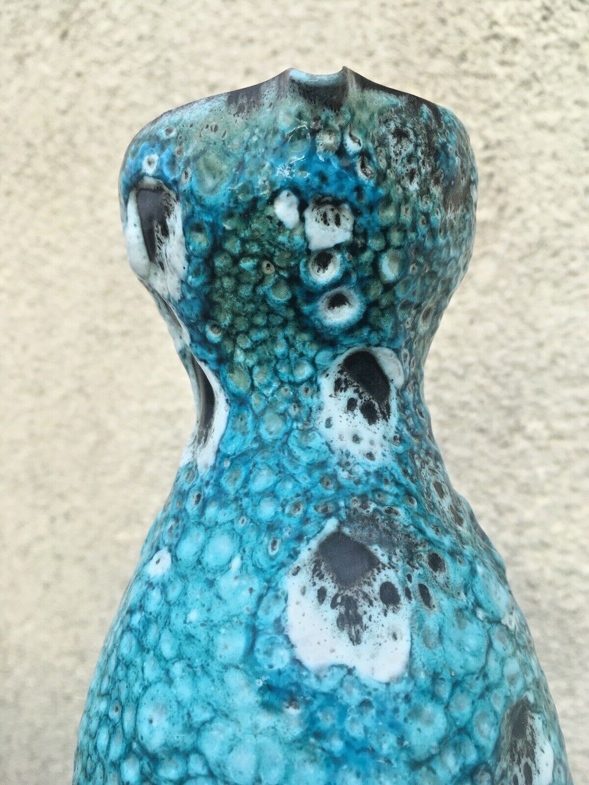 Home Decor Spectacular Mid Century 60's Le Cyclope Annecy French Fat Lava Pottery Jug Mcm photo