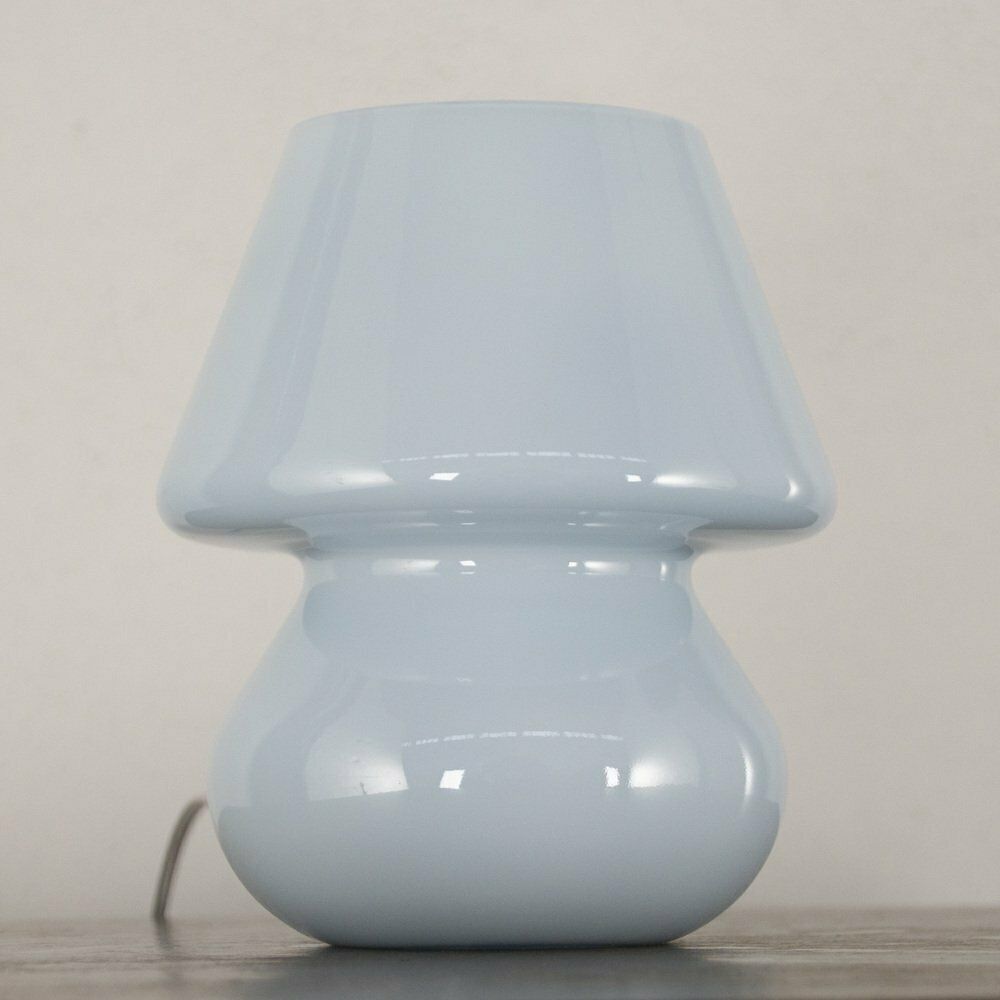 Italian Murano Glass Mushroom Lamps, 1990s, Set Of 2 photo vintage