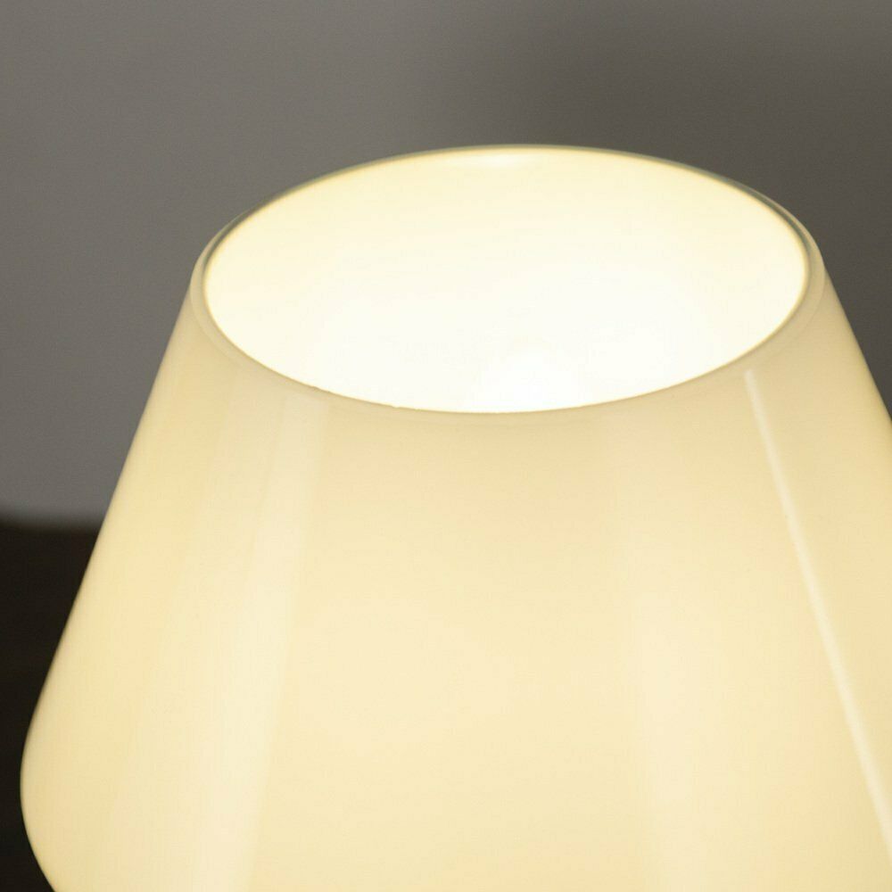 photo furniture Italian Murano Glass Mushroom Lamps, 1990s, Set Of 2