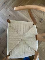 photo for sale Hans Wagner Repro Wishbone Dining Chairs In Walnut