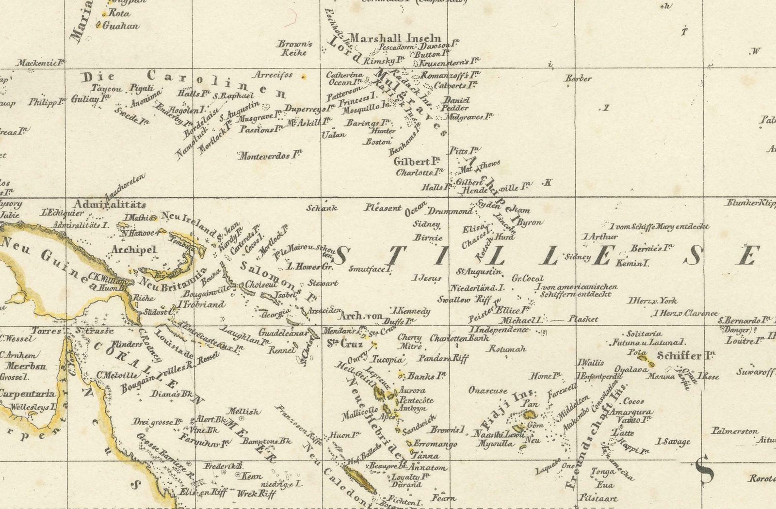 Title: Mid 19th Century Map Of Australasia By Carl Flemming   1855 photo 459.0