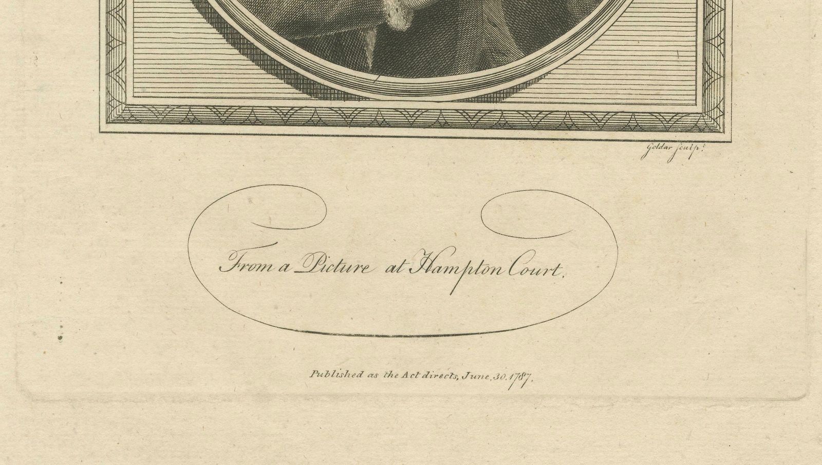 1787 Engraved Portrait Of King Henry IV   Lancastrian Sovereign photo Art
