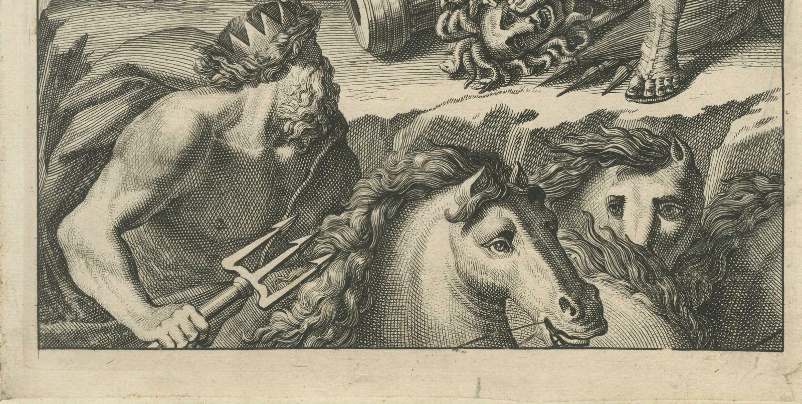 Antique Title Print Featuring The Personification Of The Swedish Realm, 1669 photo Art