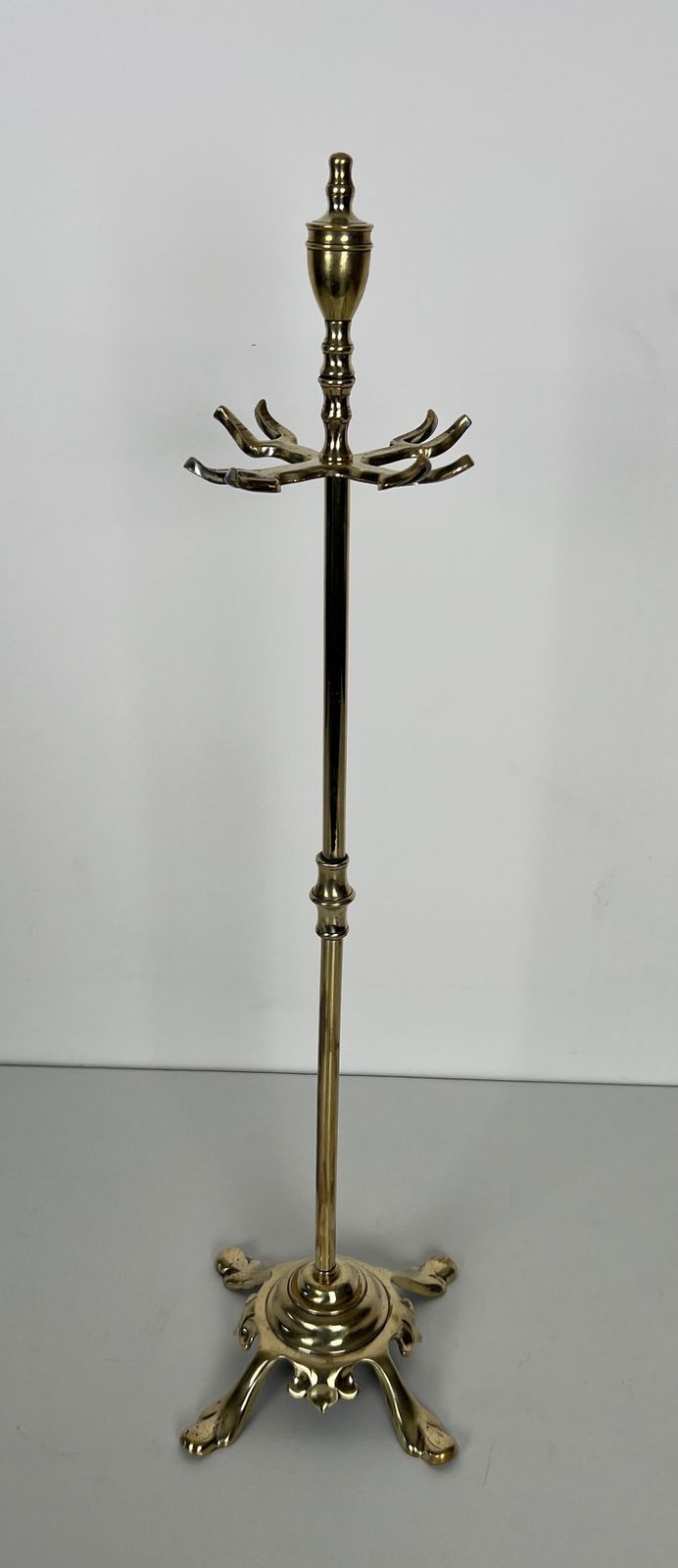 Neoclassical Style Brass Fire Kit photo buy