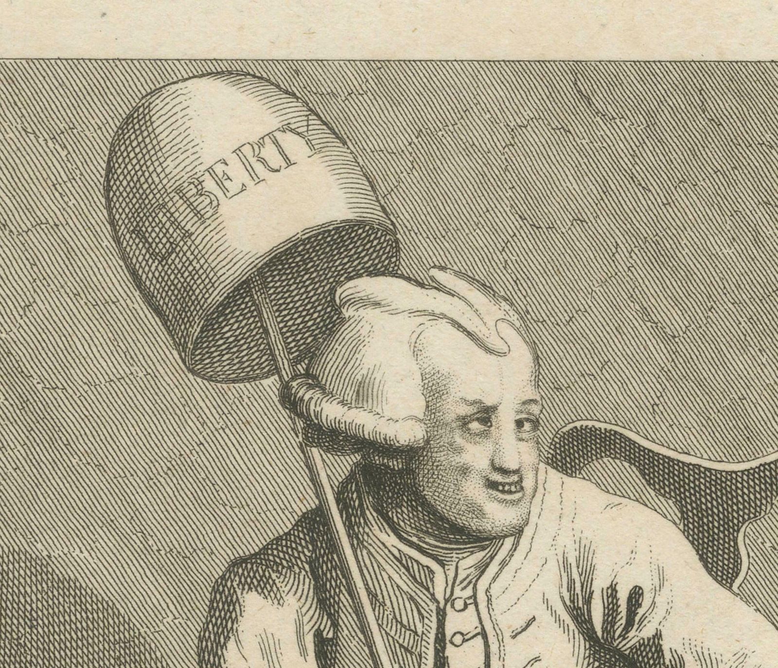Satirical Vision Of John Wilkes   Champion Of Liberty, Ca. 1820 photo Art