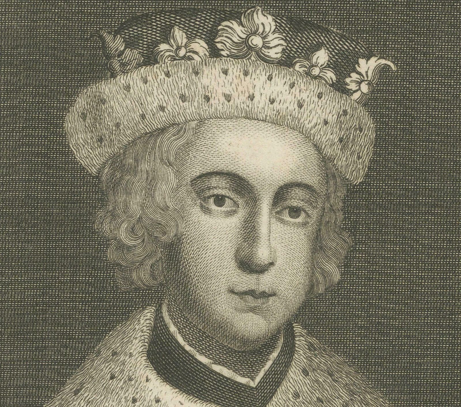 1797 Engraved Portrait Of Young King Edward VI   Reformation Leader photo vinterior