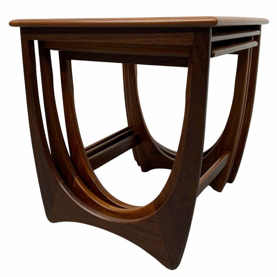 Midcentury Teak Nesting Tables Victor Wilkins G Plan photo 445.0