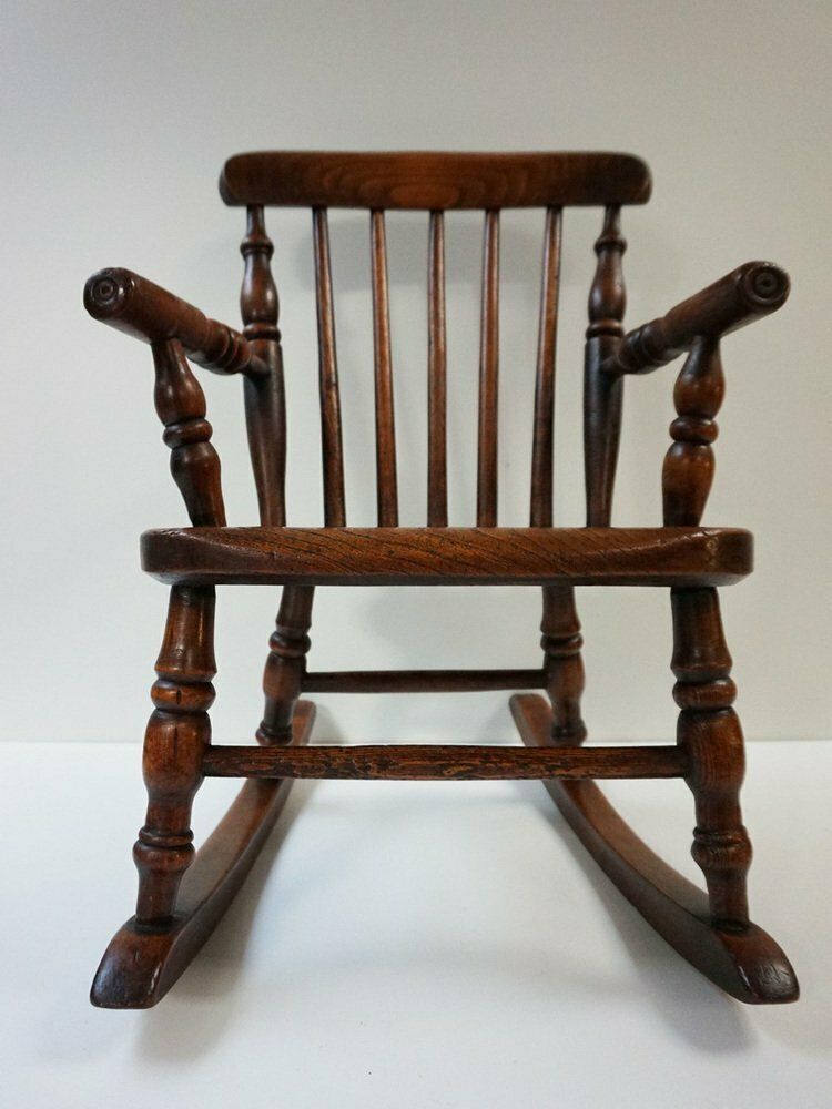 Antique Windsor Children's Rocking Chair, 1850 photo buy
