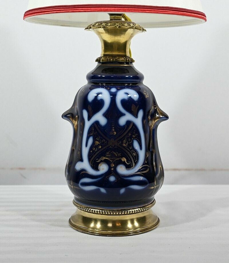 Sèvres Porcelain Lamp – Late 19th Century photo 581.45161287