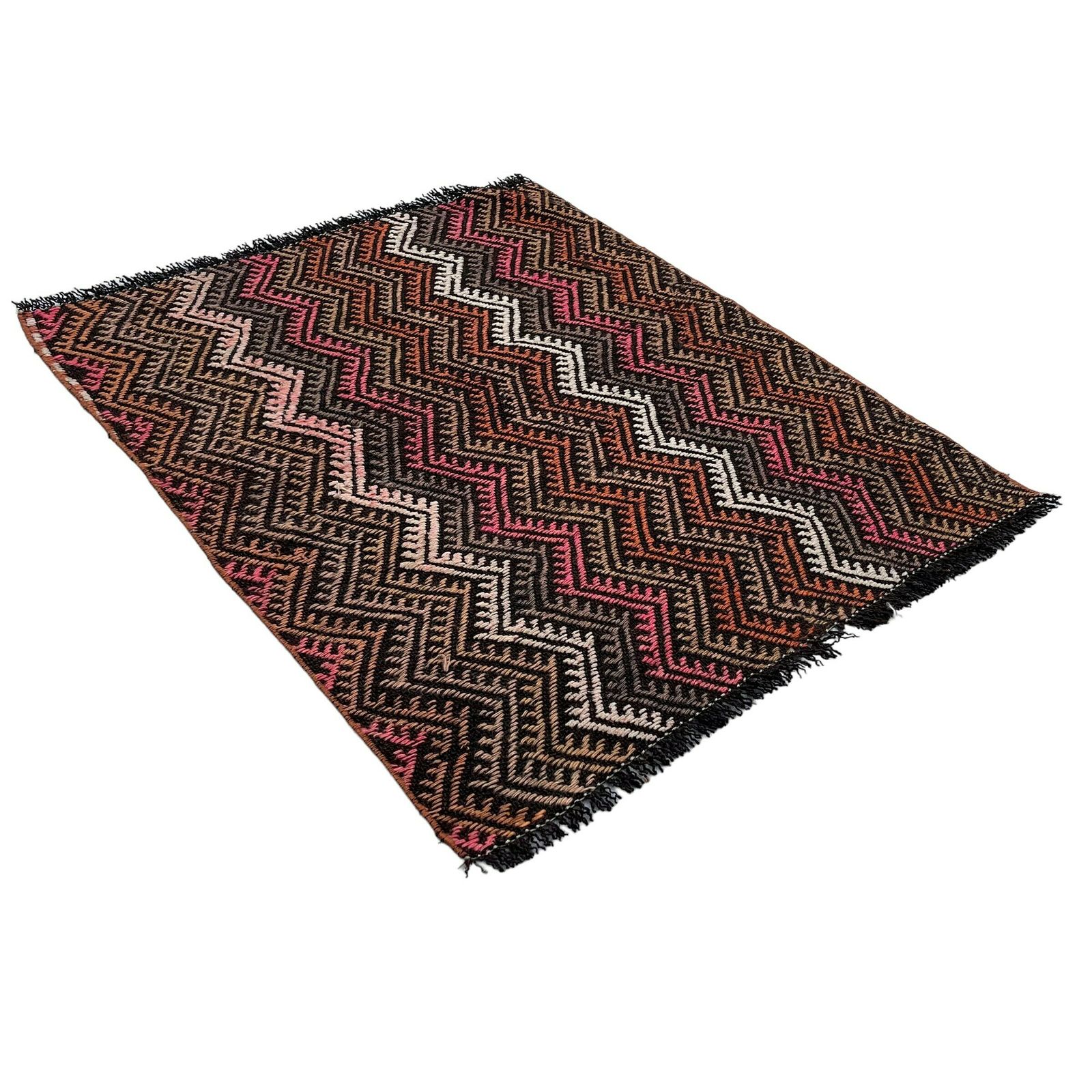 Traditional Turkish Mini Kilim Rug ,Vintage Anatolian Turkish Kelim 98 X 80 Cm photo furniture