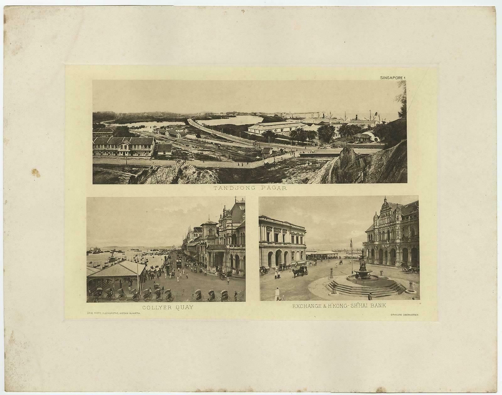 Malay Peninsula By C.J. Kleingrothe, 1907 photo for sale