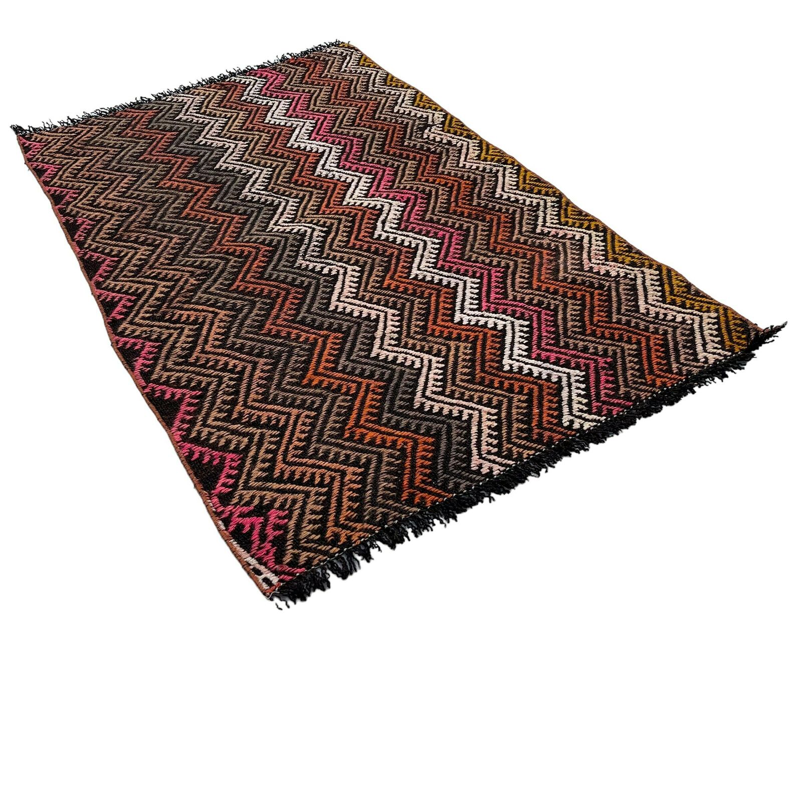 Traditional Turkish Mini Kilim Rug ,Vintage Anatolian Turkish Kelim photo Textiles
