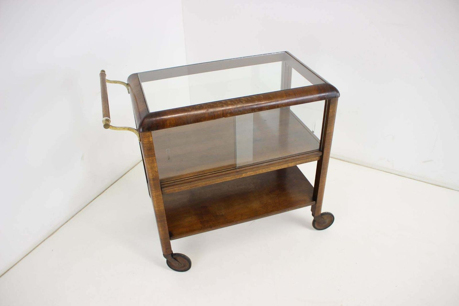 1930s Art Deco Serving Bar/Cart, Czechoslovakia photo 1463.0