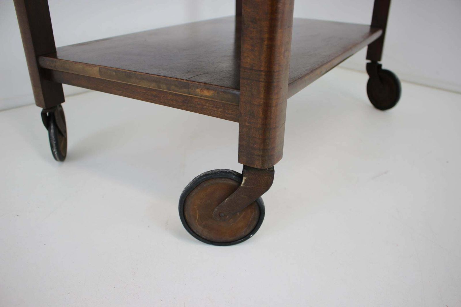 Furniture 1930s Art Deco Serving Bar/Cart, Czechoslovakia photo