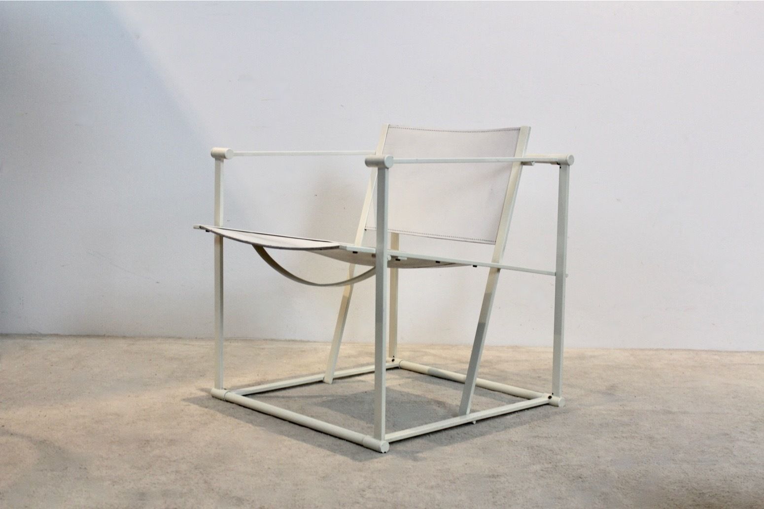Fm62 Cubic Leather Lounge Chair By Radboud Van Beekum For Pastoe photo vintage