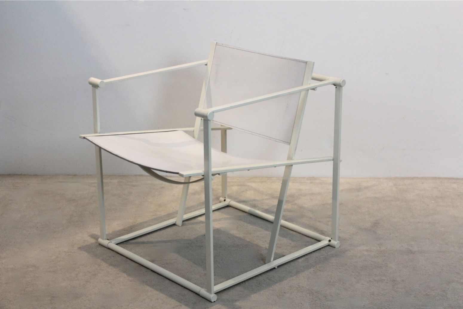 Furniture Fm62 Cubic Leather Lounge Chair By Radboud Van Beekum For Pastoe photo