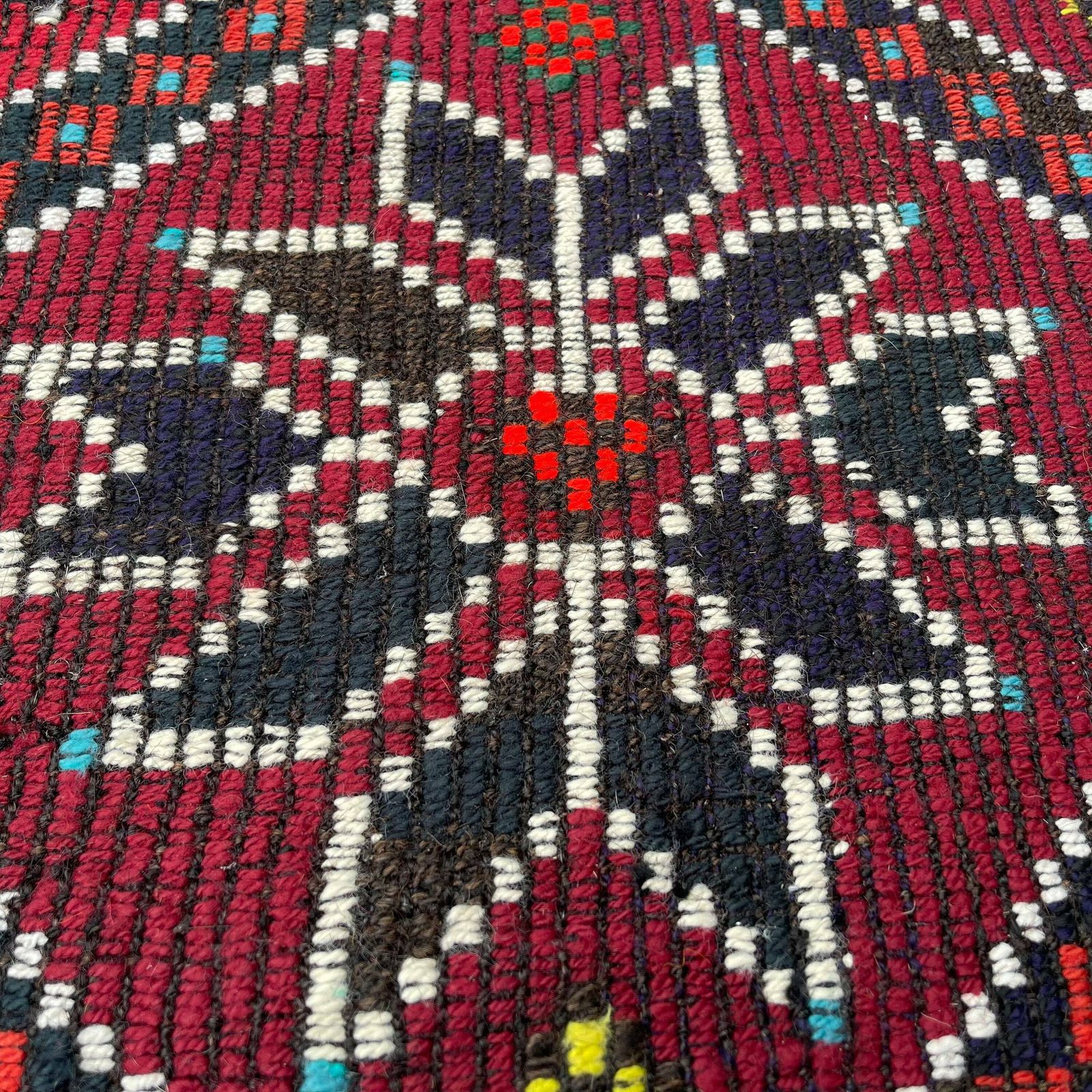 Traditional Turkish Mini Kilim Rug ,Vintage Anatolian Turkish Kelim 154 X 78 Cm photo for sale
