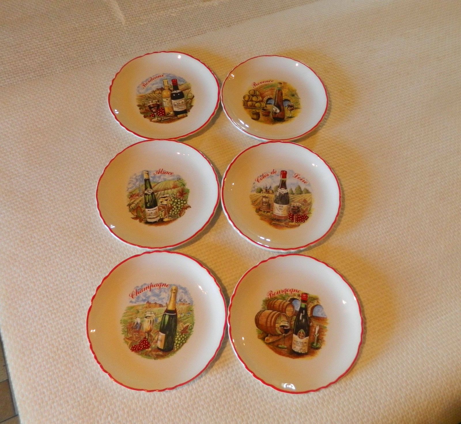 Set Of Plates, Cheese Gift, Cheese Lover, Cheese Lovers Gift, French Plates, French Cheese, Kitchen Plates photo 62.0