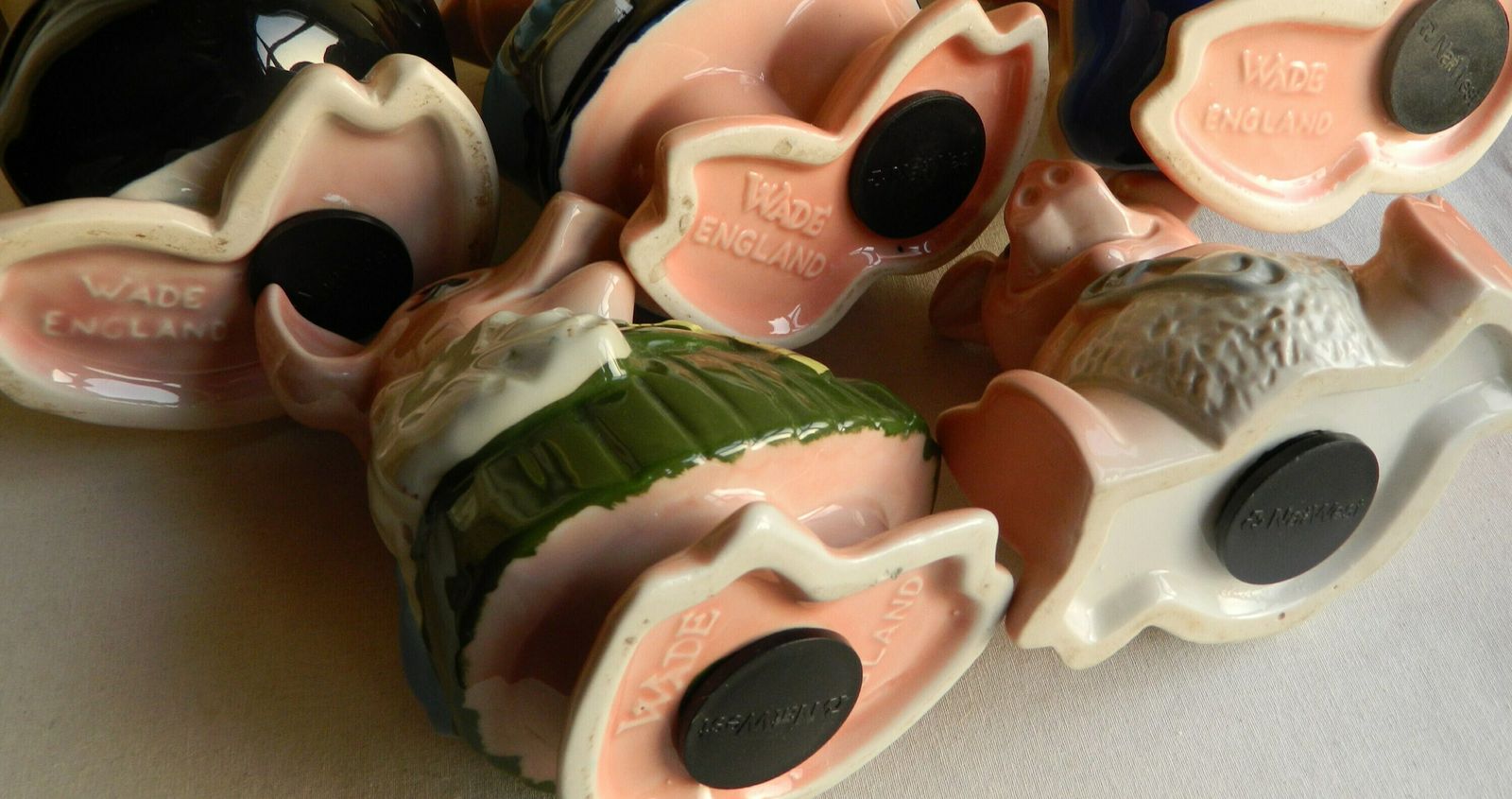 Wade Natwest Pigs, Full Set, Piggy Banks, In Ceramic, Pig Money Box, Newborn Baby Gift, Collection Items, Money Boxes, Gifts For Kids, photo buy