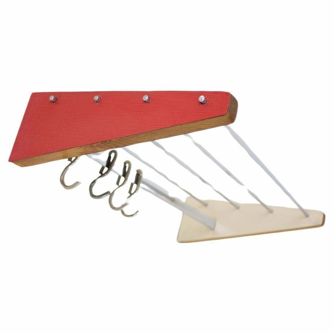 Coat Hook From The Middle Of The Century, 1960s, Czechoslovakia