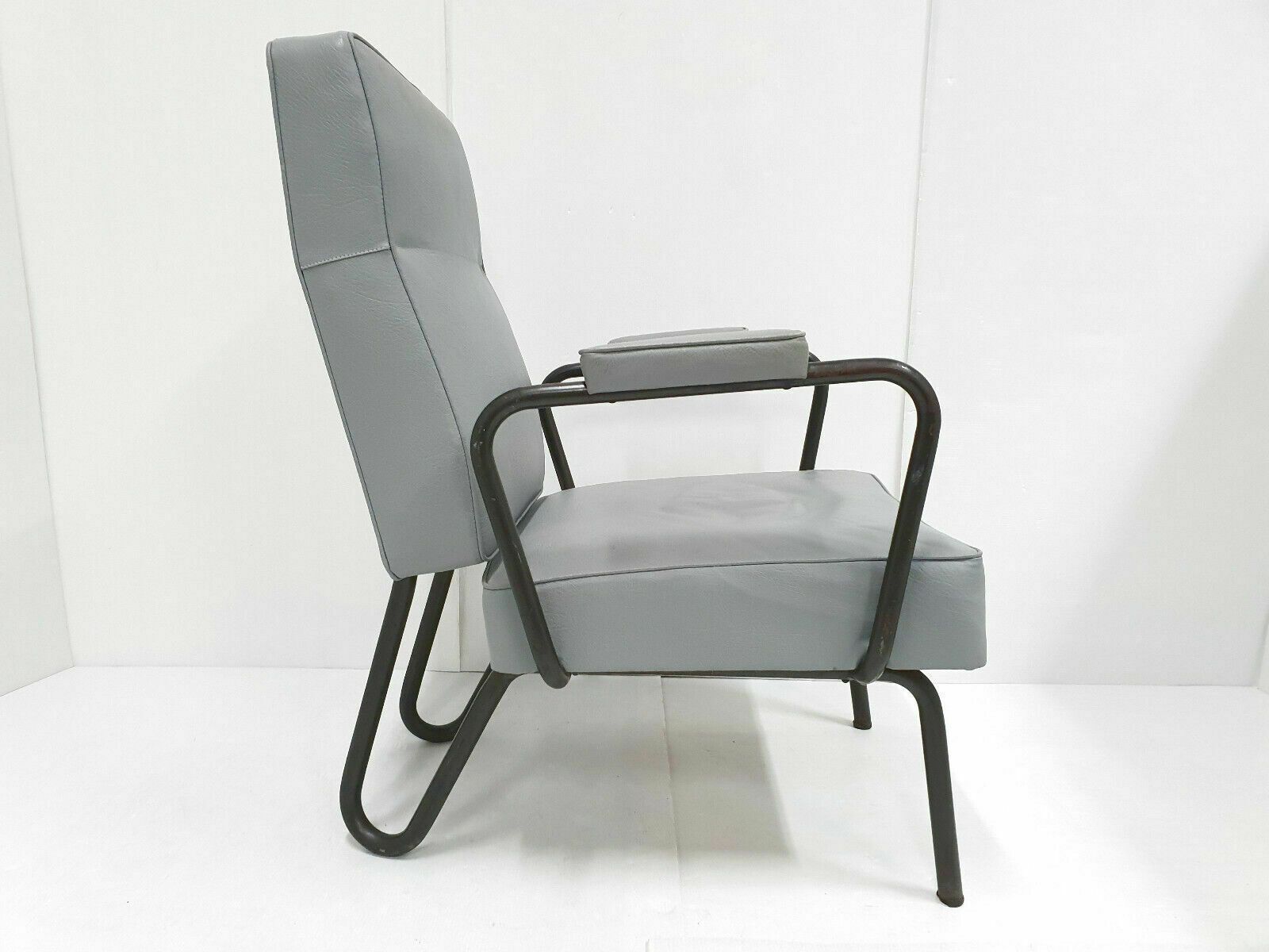 2426.0 Fauteuil Vintage 1950 De Jacques Hitier Pour Tubauto 50s 1950s Rockabilly photo