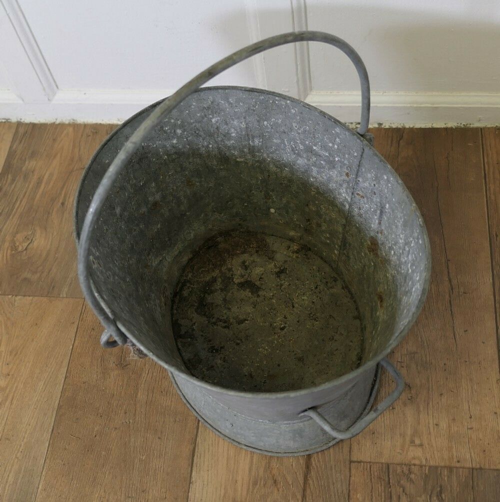 A Large Galvanised Housemaid’s Bucket photo 270.0