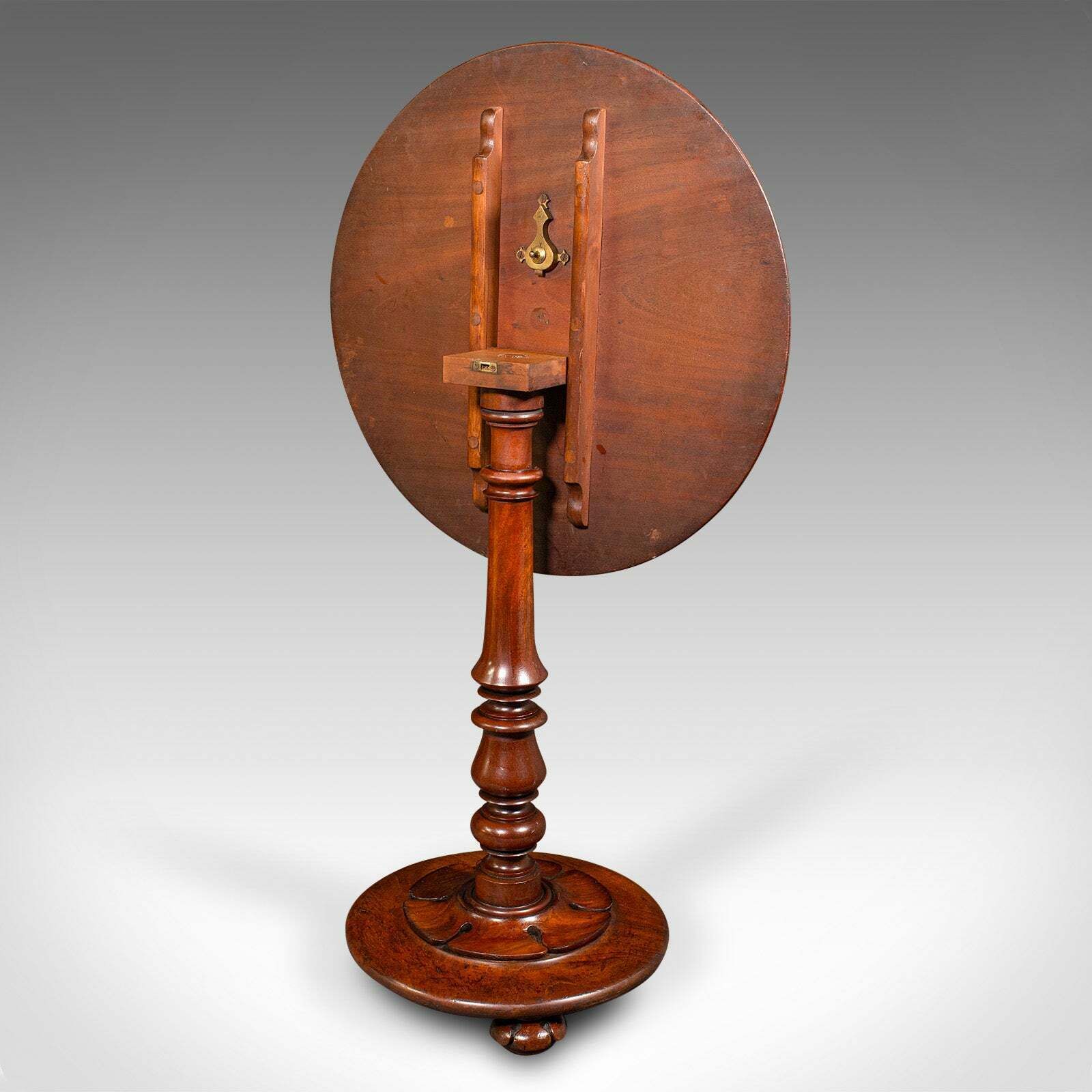 photo for sale Antique Tilt Top Wine Table, English, Side, Lamp, Occasional, William IV, C.1835