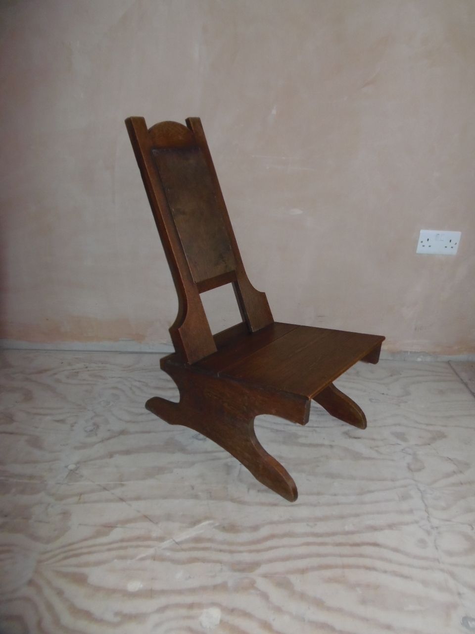 Arts And Crafts Oak Chair, 1900s photo vinterior