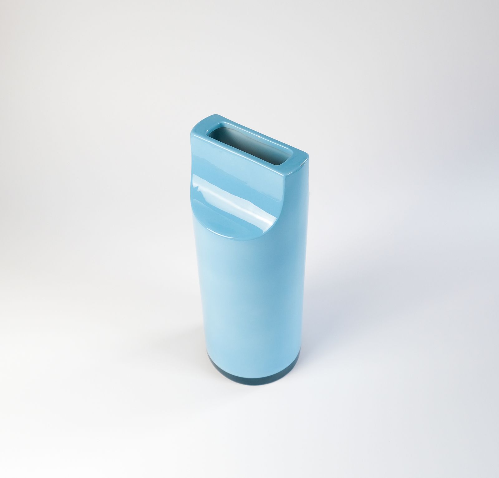 Postmodern Ettore Sottsass Model 592 "Fischietto" Vase For Habitat, 2000