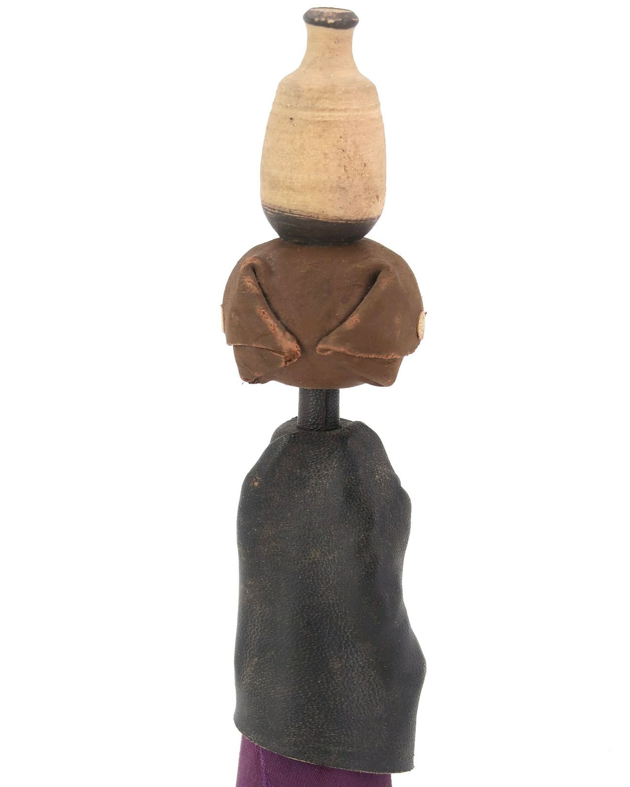 Frank Meisler Wooden Figurine, Israeli Woman, Made In Israel, 1960s / Sculpture, Judaica, Jewish Art photo Home Decor