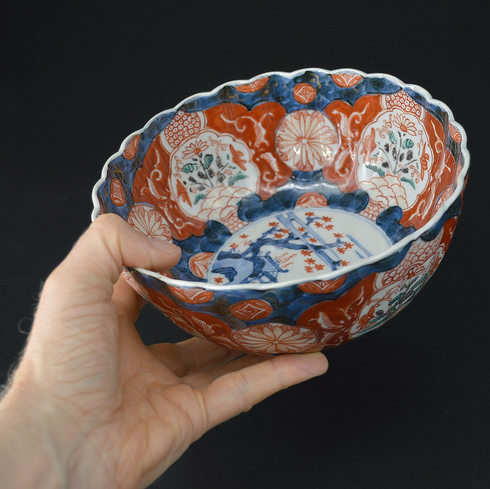 Japanese Meiji Period Imari Bowl | Japanese Ceramics | Antique Porcelain photo Home Decor