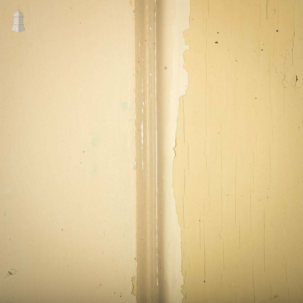 photo buy Pine Panelled Door, Moulded 4 Panel, Blue Distressed Paint Finish