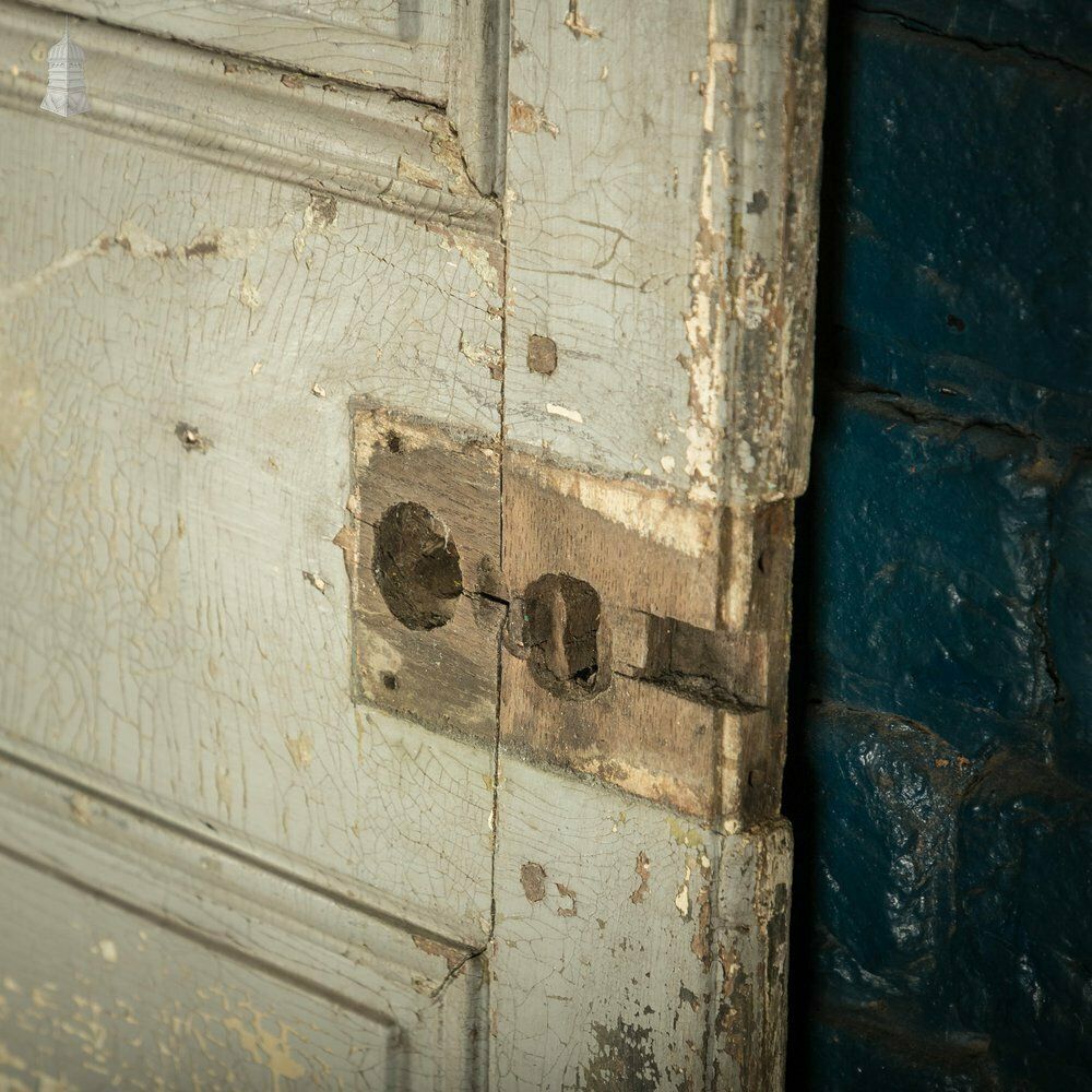 Oak Panelled Door, Grey Painted, French 2 Panel photo buy