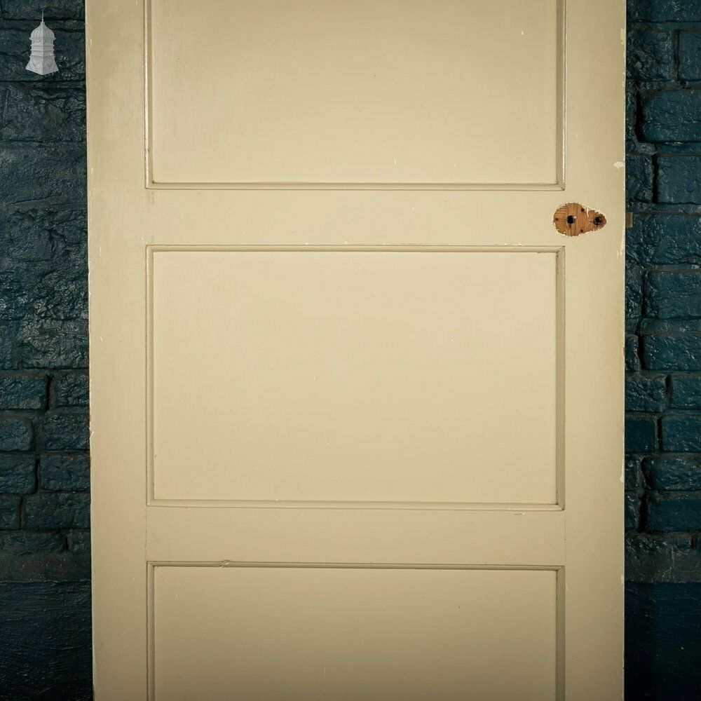 photo for sale Pine Panelled Door, Painted 4 Panel Door