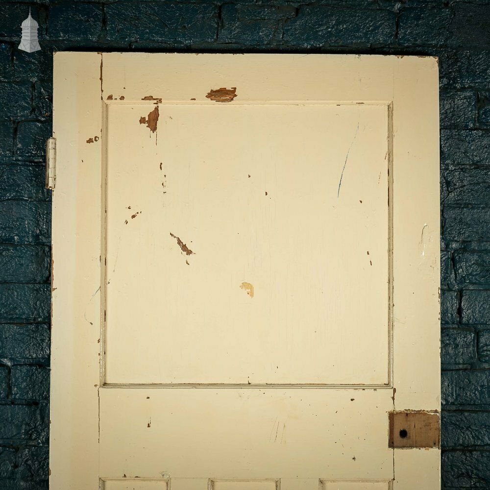 1930’s Style Door, 1 Over 3 Panelled Door, White Painted Finish photo furniture
