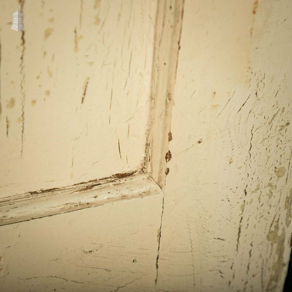 photo vinterior 1930’s Style Door, 1 Over 3 Panelled Door, White Painted Finish