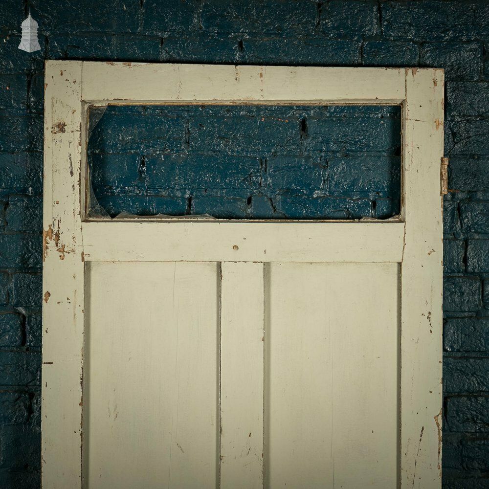photo for sale Glazed Pine Door, Distressed Paint Finish