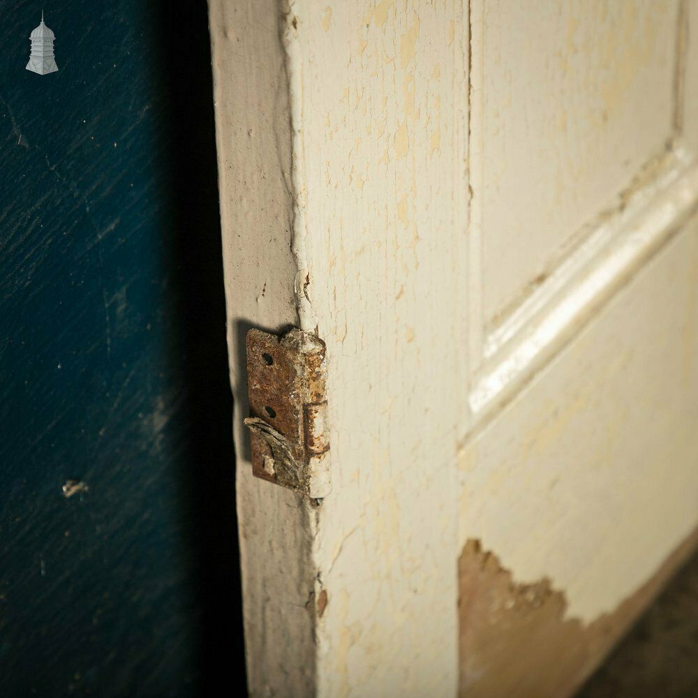 photo vintage Half Glazed Door, Moulded Panelled Pine