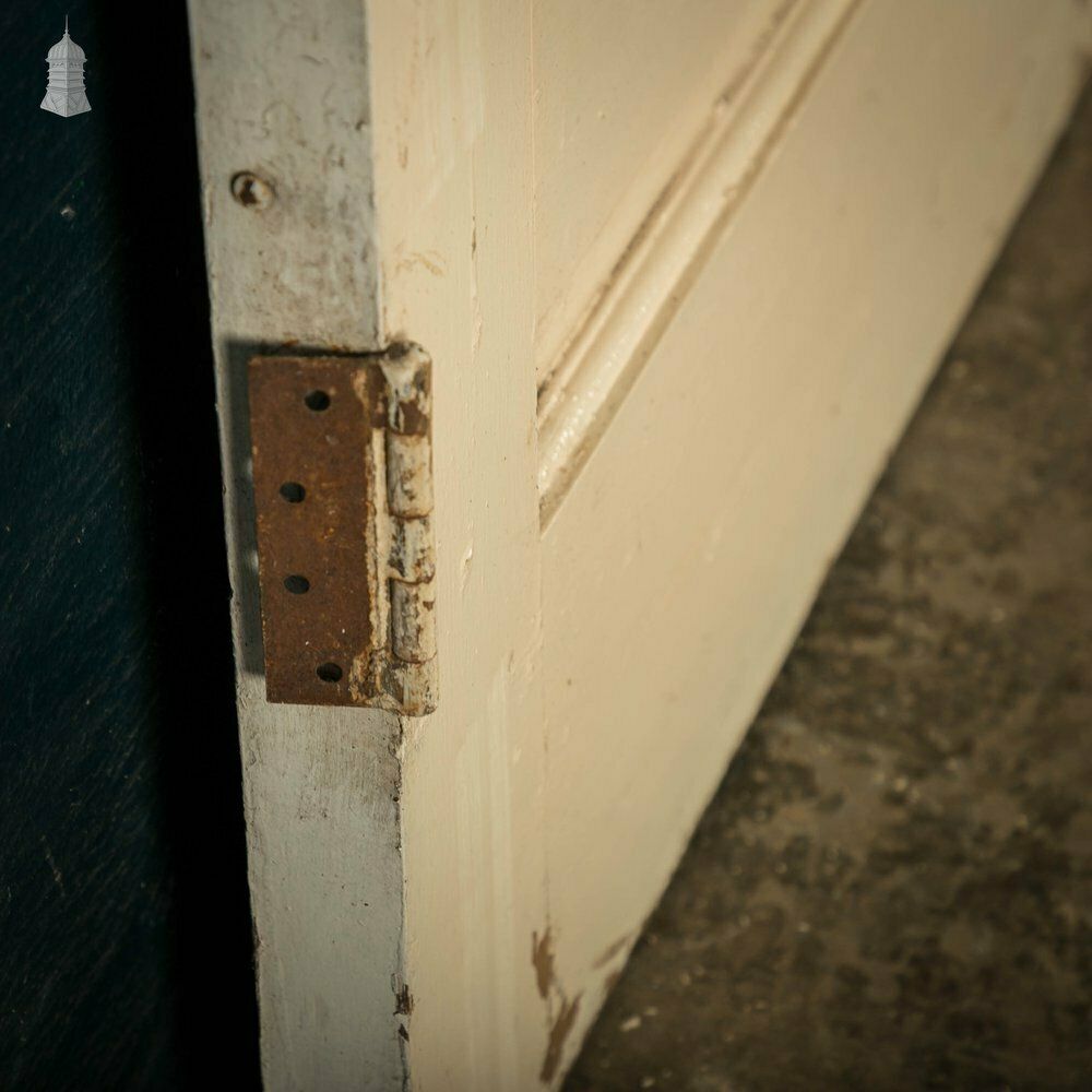 Half Glazed Door, Moulded Panelled Pine Door With ‘Arctic’ Style Textured Glass photo 330.0