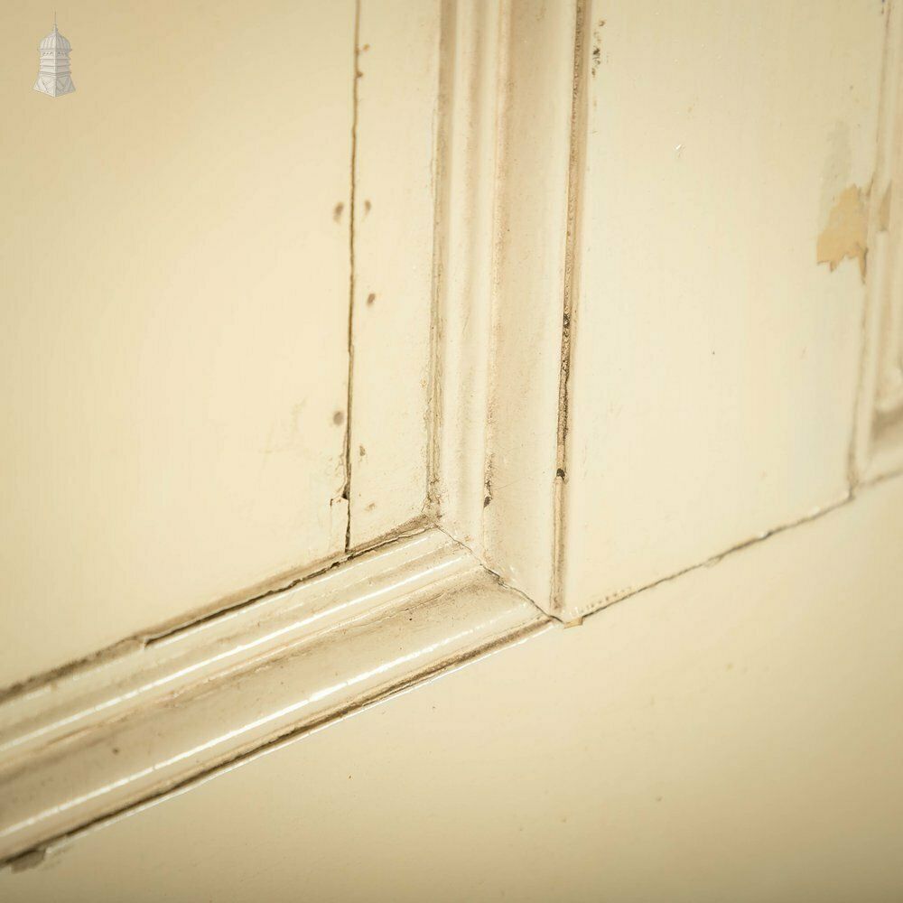 Pine Panelled Door, Moulded 6 Panel, White Painted photo furniture