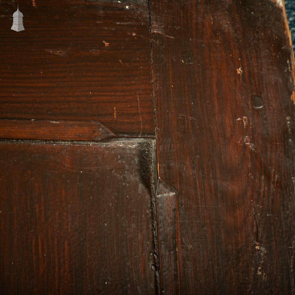 Pitch Pine Panelled Door, 4 Panel photo 330.0