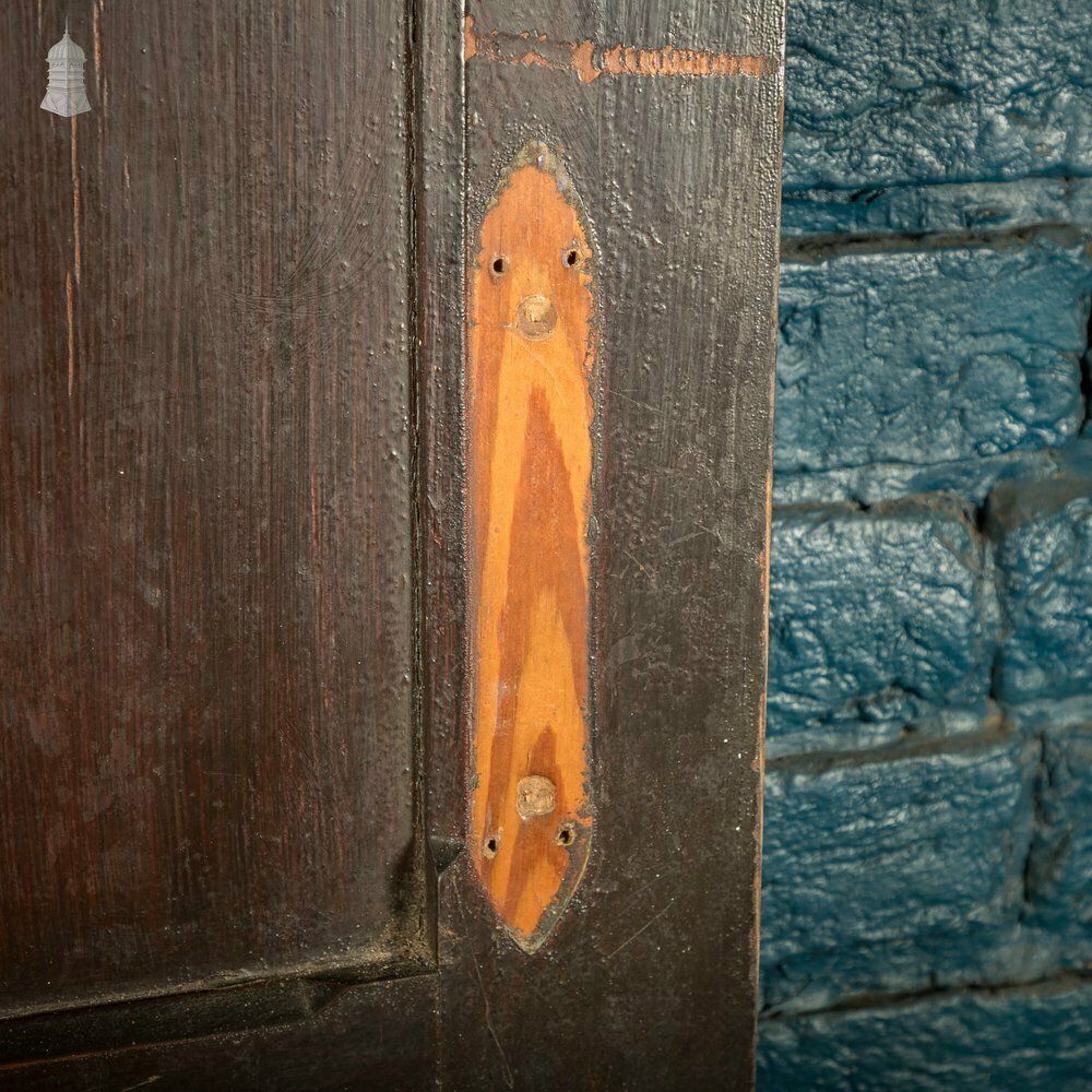 photo vinterior Pitch Pine Panelled Door, 4 Panel