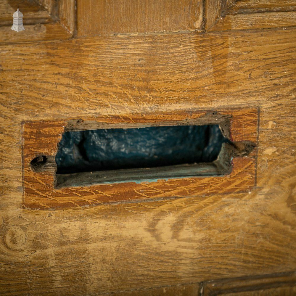 photo for sale Pine Panelled Door, Moulded 4 Panel Front Door